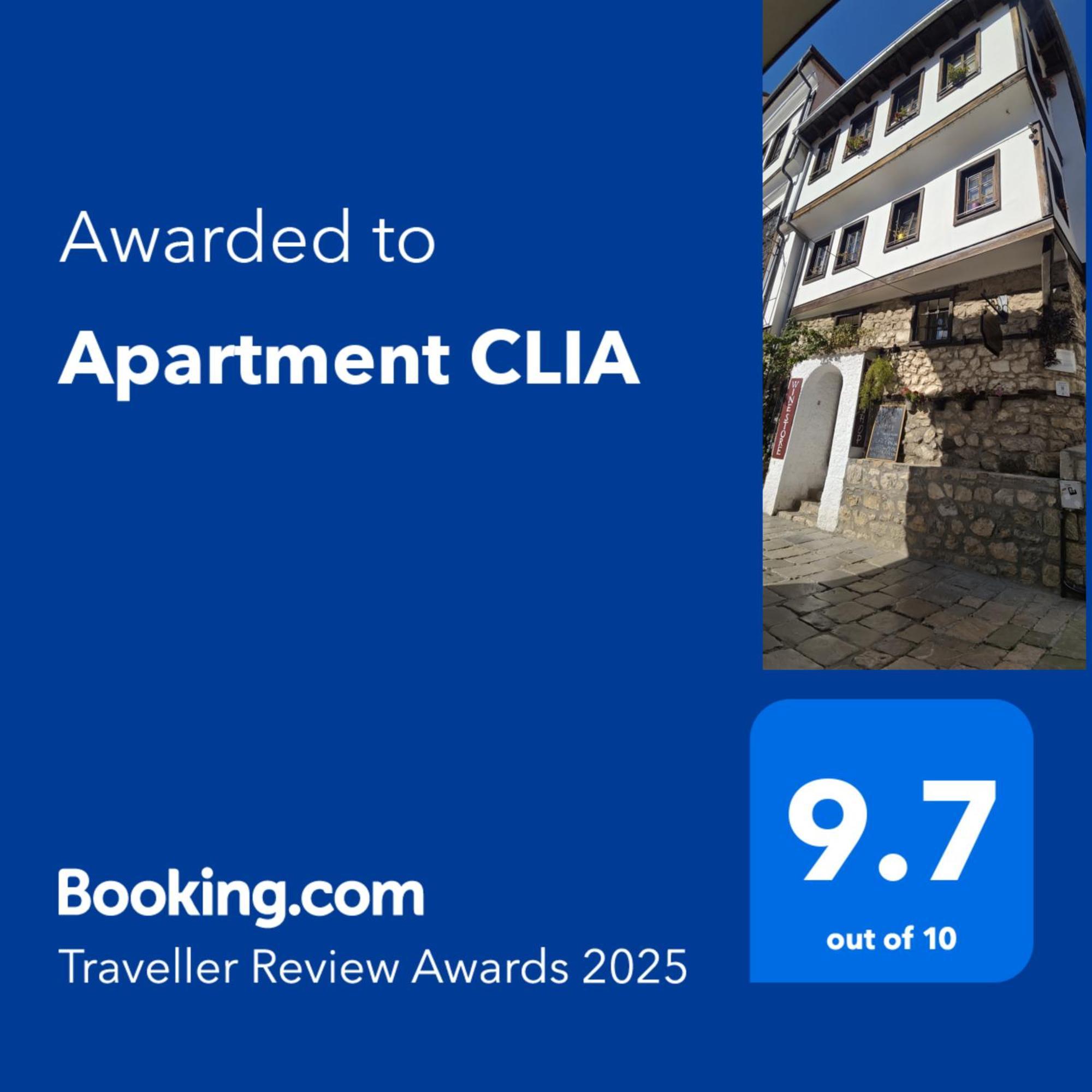 Apartment Clia Ohrid Eksteriør billede